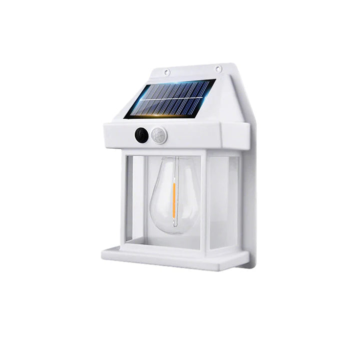 Solar wandlamp met sensor
