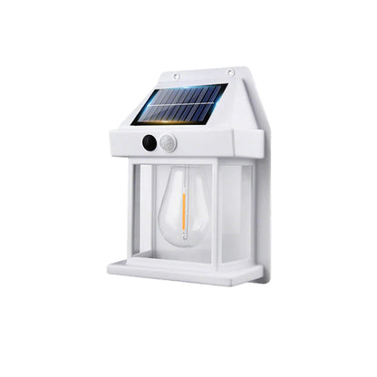 Solar wandlamp met sensor