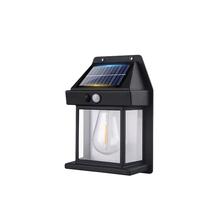 Solar wandlamp met sensor