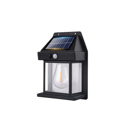 Solar wandlamp met sensor